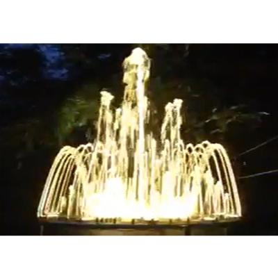 China Modern FREE Indoor Outdoor Portable Small Round Dancing Garden Design Musical Water Fountain For Events for sale