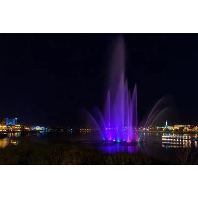 China Flower Shape Dancing Fountain in the Lake Pool Decoration Music Water Fountain for Outdoor Garden for sale