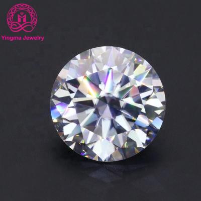 China Wholesale High Quality White Color Big Round Sparkle 10mm-15mm Diamond VVS DEF/GH Loose Moissanite For Jewelry Making for sale