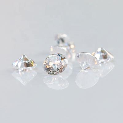 China Good Sparkle Price DEF Color VVS Round Moissanites Diamond Price Per Carat for sale