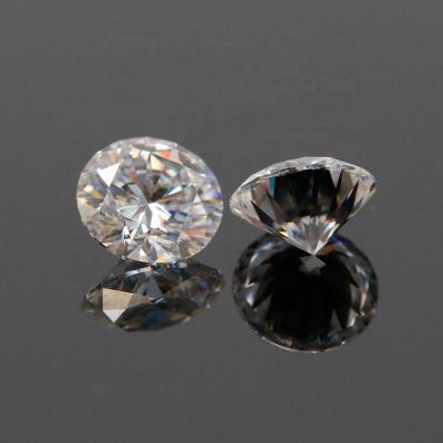 China 100pcs/bag Color Play Or Synthetic Fire CZ Stones Grade Round Shiny Diamonds Cut Zircon for sale