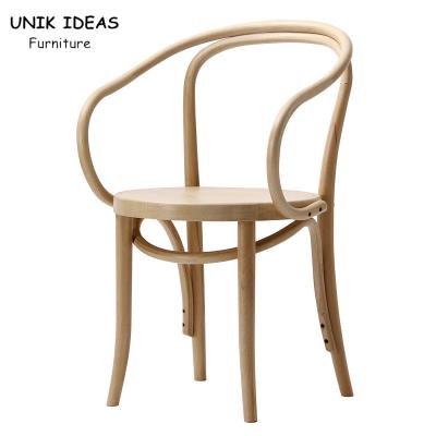 China Wholesale Modern Beech Wood Chair Luxury Hotel Restaurant Furniture Thonet Modern Backrest Dining Chair for sale