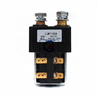 China Forklift ... ZJWT100A 12 24 36 48 72 Volt DC Magnetic Relay Contactor For Pump Motor for sale