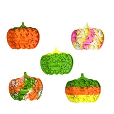 China Children Playing Games Baby Noise Bubble Wiggle Toy Stress Relief Toys Halloween Sensory Tool for sale