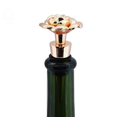 China Creative home custom wine bottle stopper stainless steel decoration bottle stopper bar accessories for sale