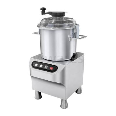 China Hot Selling Hotels Factory Price Vegetables And Meat Food Commercial Electric Cleaver Bowl Cutter Machine for sale