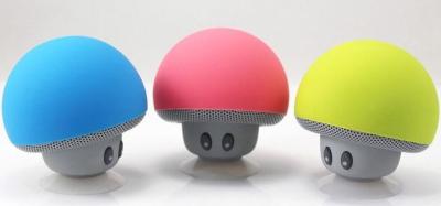 China mini bluetooth speaker Colorful changing mini mushroom speaker for children for sale