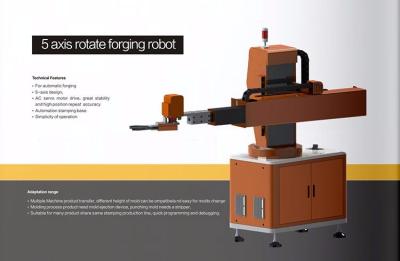 China 5 axis rotate forging robot Good Flexible Multi-joint Mechanical Robot Arm,High quality safe automatic welding for sale