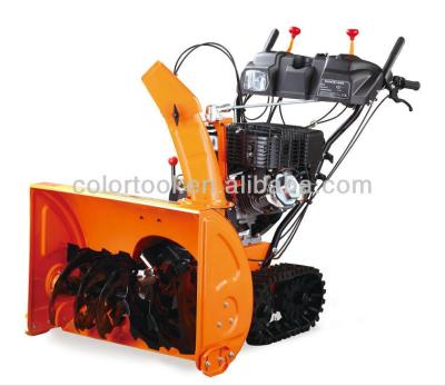 China HOT metal! 15HP snow blower, addition lights, 1M working width, heated handle, LED light for sale