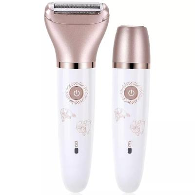 China Household Electric Shaver for Women Hair Removal for Women 2 in 1 Wet and Dry Painless Foil Rechargeable Shavers for sale