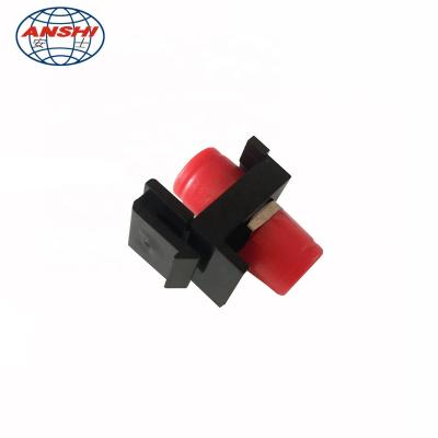 China High Quality Square Type FTTX Network Anshi RJ45 FC/UPC Optical Adapter for sale