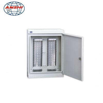 China 200 400 800 1200 Pair Telephone Cable Indoor METAL DISTRIBUTION Standard Cabinet XL-027A for sale