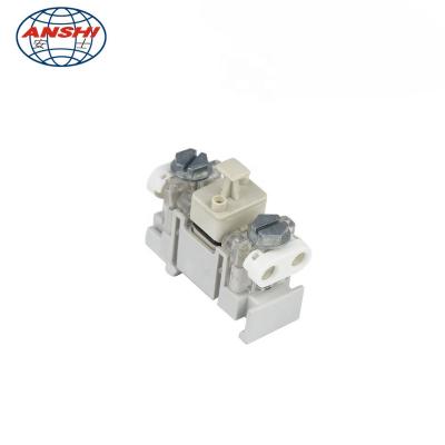 China Telecommunication ANSHI 1 Pair Drop Wire Subscriber Terminal Block STB Module Without Protection for sale