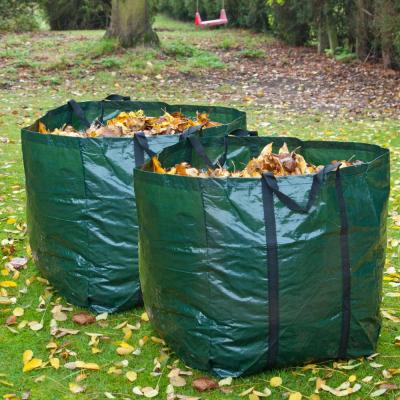 China PE garbage bag large capacity collection leaf pe garden bag for sale