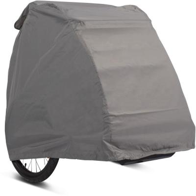 China 210D Polyester And Waterproof PU Coating Bicycle Trailer / Bike Accessory Bicycle Storage Cover for sale