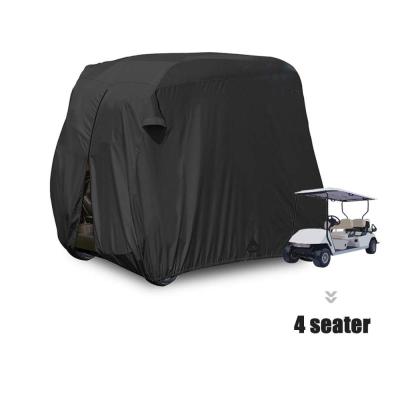 China Factory Price 4 Passenger Golf Cart Rain Cover Euro Waterproof Outdoor Furniture Covers for sale