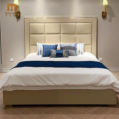 China Soft Bed Modern Style For Rice Bed Room Decor King Size Bed Room White Luxury Bed Room Furniture Set for sale