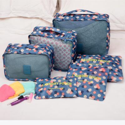 China PC Travel Luggage Package Travel Clothing Storage Finishing Bag Underwear Separate Packing Set for sale