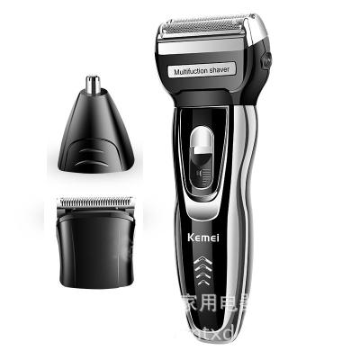 China RV KEMEI Kemei Electric Shaver KM-5559 Barber Clipper Nose Hair Razor Three-in-One USB Charging for sale