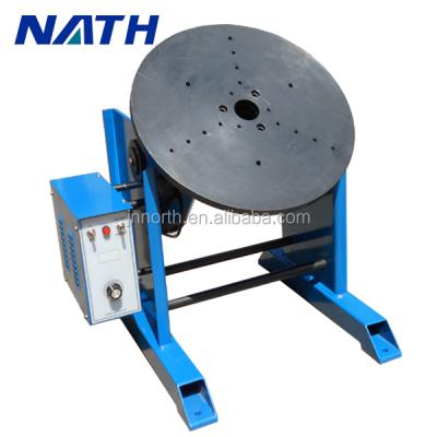 China Welding through the center hole automatic pipe welding table price (BYT-200) for sale