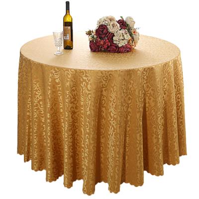 Cina Custom washable outdoor party wedding tablecloth /durable sofa cover wholesale polyester white round tablecloth for wedding in vendita