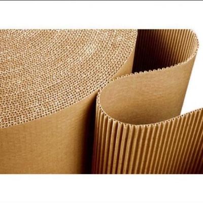 China Corrugated G Flute Color Cardboard Recyclable Single Wall Corrugated Cardboard for sale