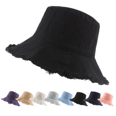 China Fisherman Hats Female Sunscreen Spring and Summer Fashion Sunscreen Travel Bucket Outdoor Hat for sale