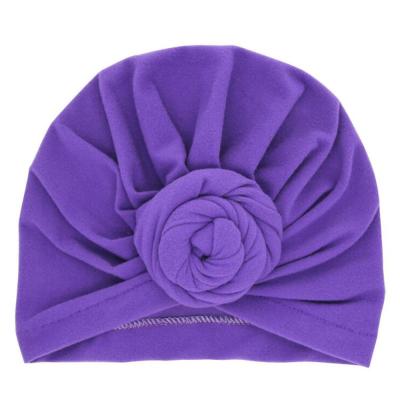 China kids twist knot turban night sleep hood cotton kids Muslim Headwear RAR-410 for sale