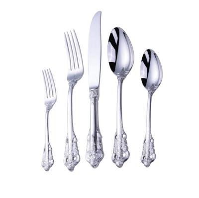 China Besta Sustainable Tableware Wedding 304 Metal Silverware For Table Decoration for sale