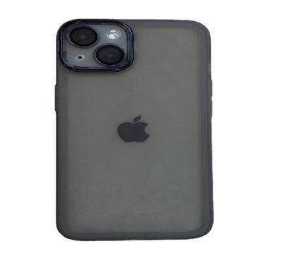 China Shockproof suitable for iPhone 14.13.12.11. X Series, Transparent Soft Silicone Phone Case With Protective Lens Film for sale