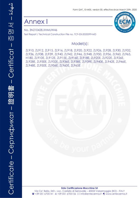 CE - Xingtai Huaya Machine Tool Manufacturing Co., Ltd.