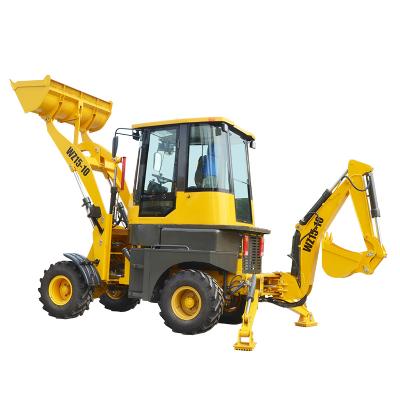 China Cheap HUAYA Hotels Brand China 4.2 Ton Wheel Backhoe Loader Smaller With Thumb en venta