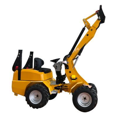 China Construction material stores small mini wheel loader for sale high quality loader HY1200 HUAYA loader en venta