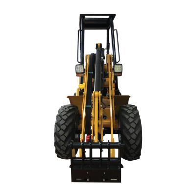 China HY12 1200kg construction material stores articulated mini wheel loader for sale en venta