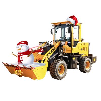 China Building Material Shops Chinese HUAYA Wheel Loader Mini Articulated Loader Wheel for sale