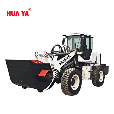 China China HUAYA brand construction bucket front end loader price of building material stores and wheel loader mix list for sale