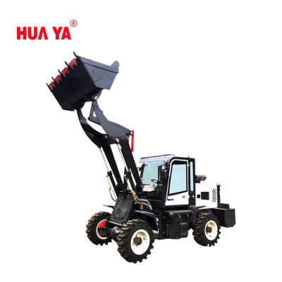 China Building Material Shops HUAYA Mini Front End Bottom Loader For Sale for sale