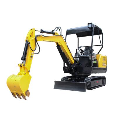 China Machinery repair shops Huaya new1 2 2.5 tons small crawler hydraulic excavator excavator with canopy for sale