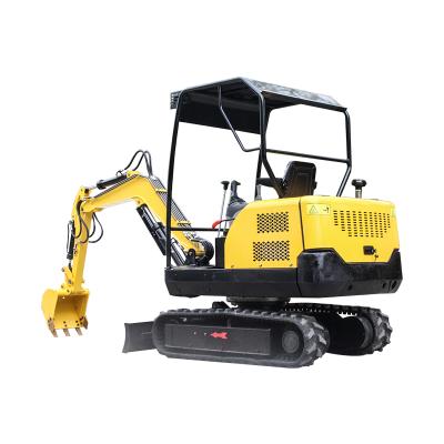 China Building Material Stores Value Cheap Mini Digger Excavators HUAYA 1 Ton Mini Digger Crawler Excavator for sale