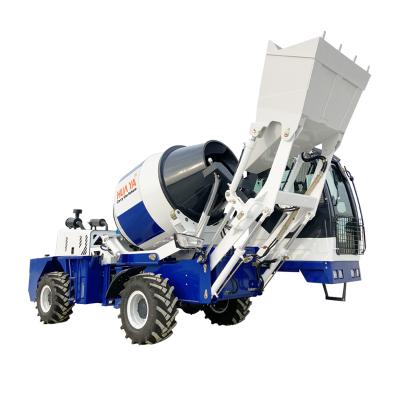 China Hotels Construction Industry Mini Concrete Mixer Car Concrete Mixer Diesel Beton Truck Machine For Sale Te koop