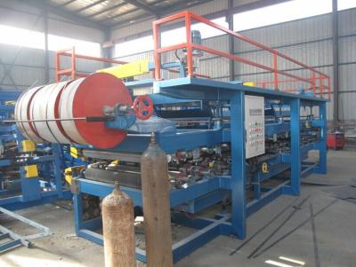 China Mineral Wool Roof Sandwich Panel Production Line 3-5 M / Min Carbon Steel Material for sale