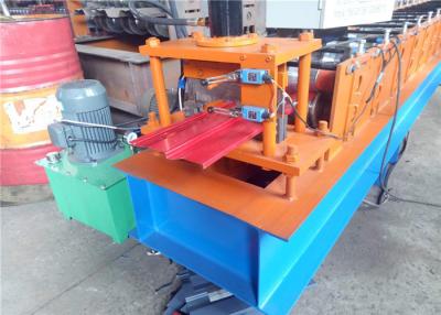 China 250 Wall Panel Roll Forming Machine , Wall Cladding Corrugated Roll Former 18 Rollers for sale