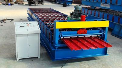 China 300H Steel Roofing Corrugated Sheet Roll Forming Machine Automatic Control System for sale