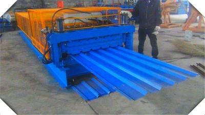 China IBR Corrugated Profile Color Steel Roll Forming Machine 10-15 Meter/Min Easy Operation for sale