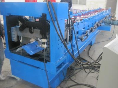 China 15 Rows Ridge Cap Roof Profiling Machine Stable Transmission PLC Control System for sale