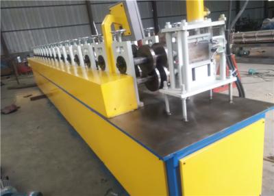 China Stud And Track Light Steel Keel Roll Forming Machine , CU Purlin Roll Former for sale