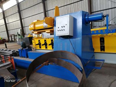 China High Efficiency Hydraulic Decoiler Machine Steel Wall Board Manual Decoiler for sale