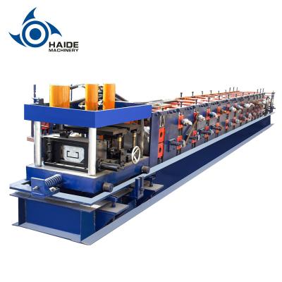 China Automatic Touch Screen CZ Purlin Roll Forming Machine For Galvanized Metal Steel Sheet for sale