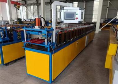 China 70mm Shaft standing seam roll forming machine with Hydraulic Cutting Device with 0.3-0.8mm Thickness for sale