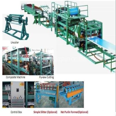 China Sandwich-Rolle 32KW 380v, welche die Maschine benutzt, um Schaumbrett, schwarzes Brett und rockwool Maschine zu produzieren bildet zu verkaufen